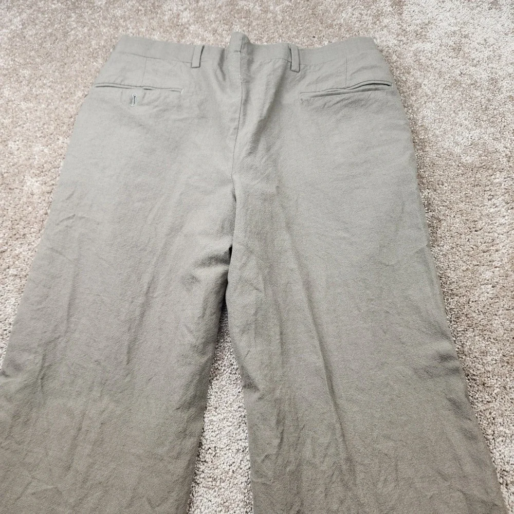 Jos A Bank Executive Collection Wool Dress Pants Mens 33x30 Taupe Brown USA Made